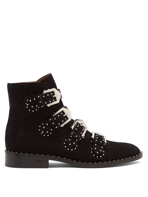 Givenchy Elegant Studded Suede Ankle